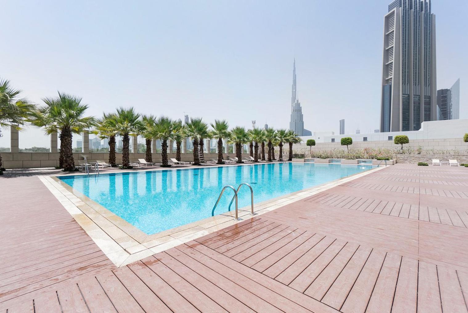 Blueground Difc View Pool Gym Dxb-609 *